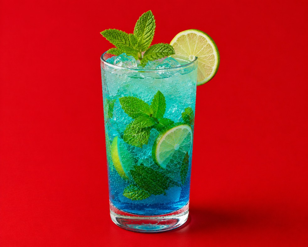Blue Curacao Mojito